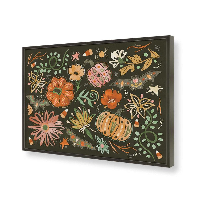 «Witching Hour Wonders II» par Dina June, reproduction d'art, 40 W x 30 H, Noir, Framed Print