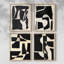 «Moon Cutouts I», ensemble de 4 encadrées-2032339890-2032339891