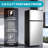 Double Door Small Refrigerator With Freezer, 3.8 Cu.ft Mini Fridge With 7 Level Adjustable Thermostat & Removable Shelves-121090067