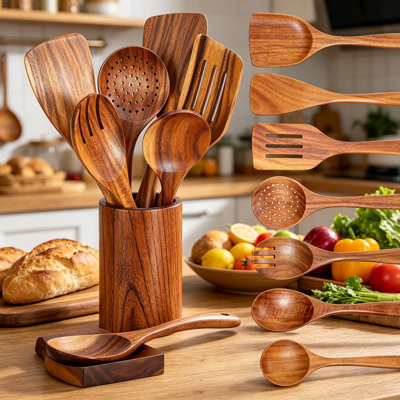 Fcbnposi 9 Utensil Set