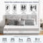 Matelas à ressorts ensachés 12 po avec matelas en mousse viscoélastique hybride 12 po Certifié CertiPUR-US-109845851-101055010