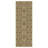 Earth GC_NTL1001 Jute/Black 2 Ft. 7 In. X 7 Ft. 3 In. Indoor/Outdoor Area Rug-2088665323