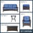 Bonia Wicker 5 - Person Patio Conversation Set with Cushions-567150316-567150317