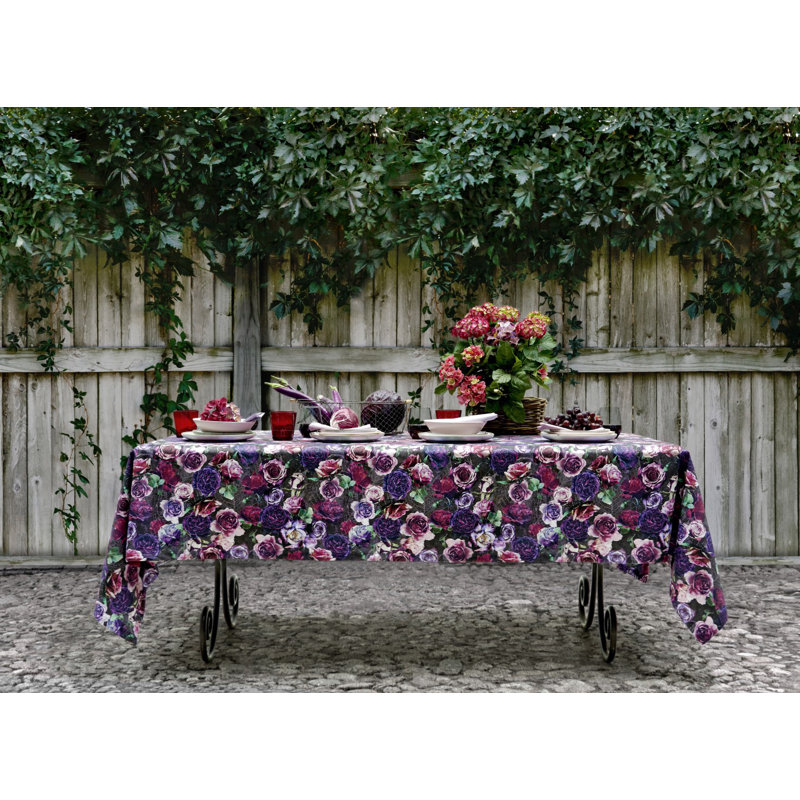 1605 Rectangular Tablecloth, Mauve