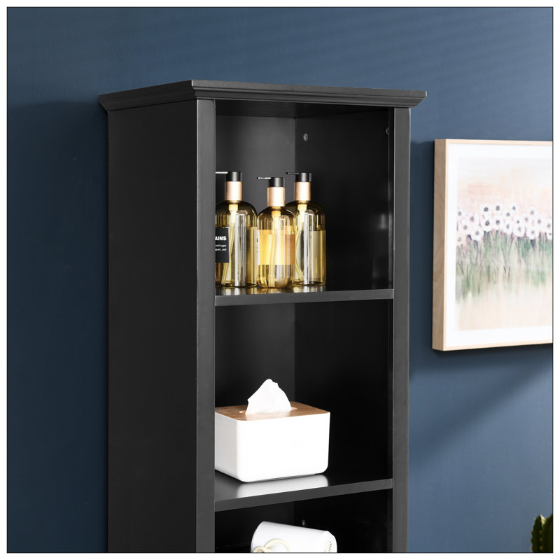 Sideboard Cabinet for Living Room, Black