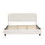 Lit plateforme tapissier Soft Boucle-647687834