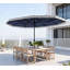 Parasol d'extérieur rectangulaire pour patio