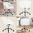 Corson Modern Swivel Rolling Desk Chair for Home Office with Armrests-1992937493