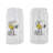 Peanuts 6 Piece 16 Ounce Glass Tumblers
