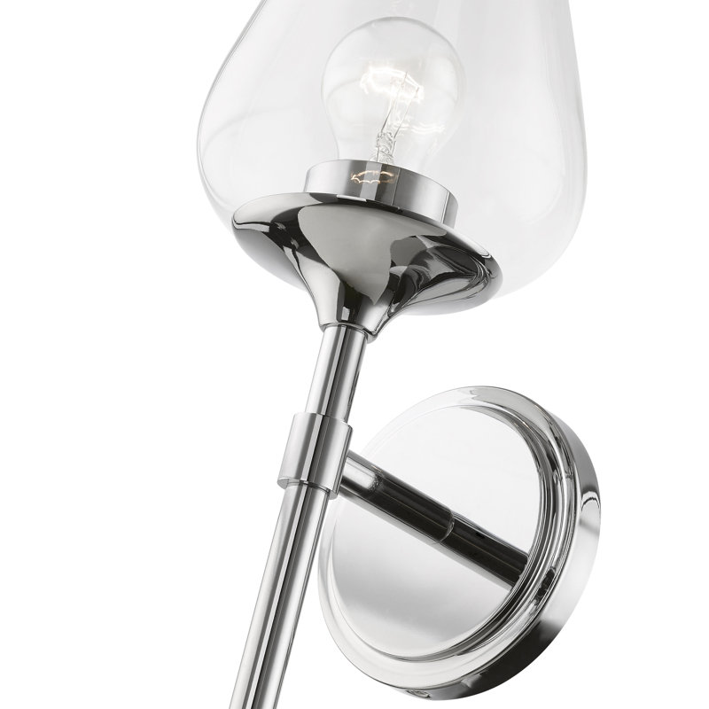 Ardeen Dimmable Bath Sconce, Polished Chrome