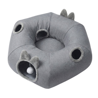 Linen,Polyester Nest Pet Bed