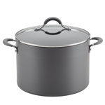 Radiance Hard-Anodized Aluminum Nonstick Wide Stockpot