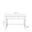 Zuria Solid Wood Solid Wood Writing Desk-298395371