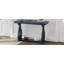Console de style rustique vintage de 48 pouces avec table ouverte de style trex avec tablette ouverte et fabrication robuste pour le hall d'entrée et le salon-1097741440