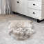 Tapis gris en peau de mouton Kowal-1698702849