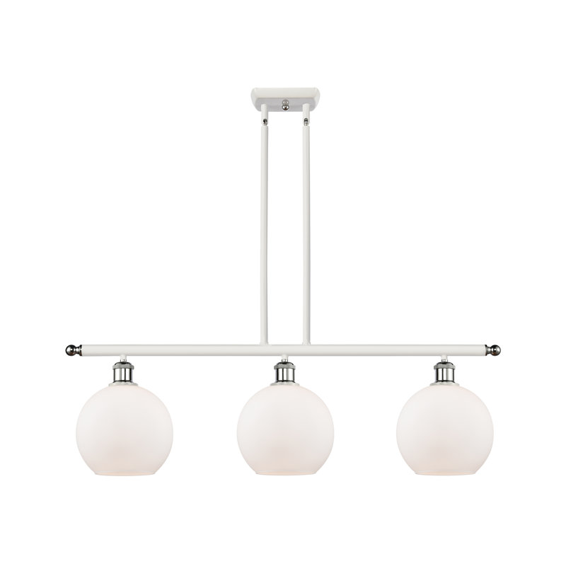 Cindi 3 - Light Kitchen Island Pendant, Matte White, LED