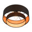 Plafonnier semi-encastré en tissu Bhagipuri Samik-88580160-88580159-88580158