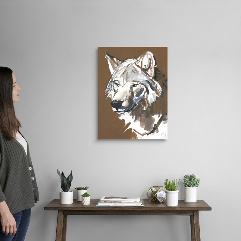 «Big Bad, 2018» par Mark Adlington, reproduction d'art sur toile, Toile tendue, H 24 po x l 18 po x 1,25 po