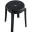 6 tabourets en plastique de couleurs variées, fabrication, poids de 3,32 lb, options de sièges portatifs, rayure, 11,94 po de largeur, pratique pour une utilisation quotidienne-1041806315