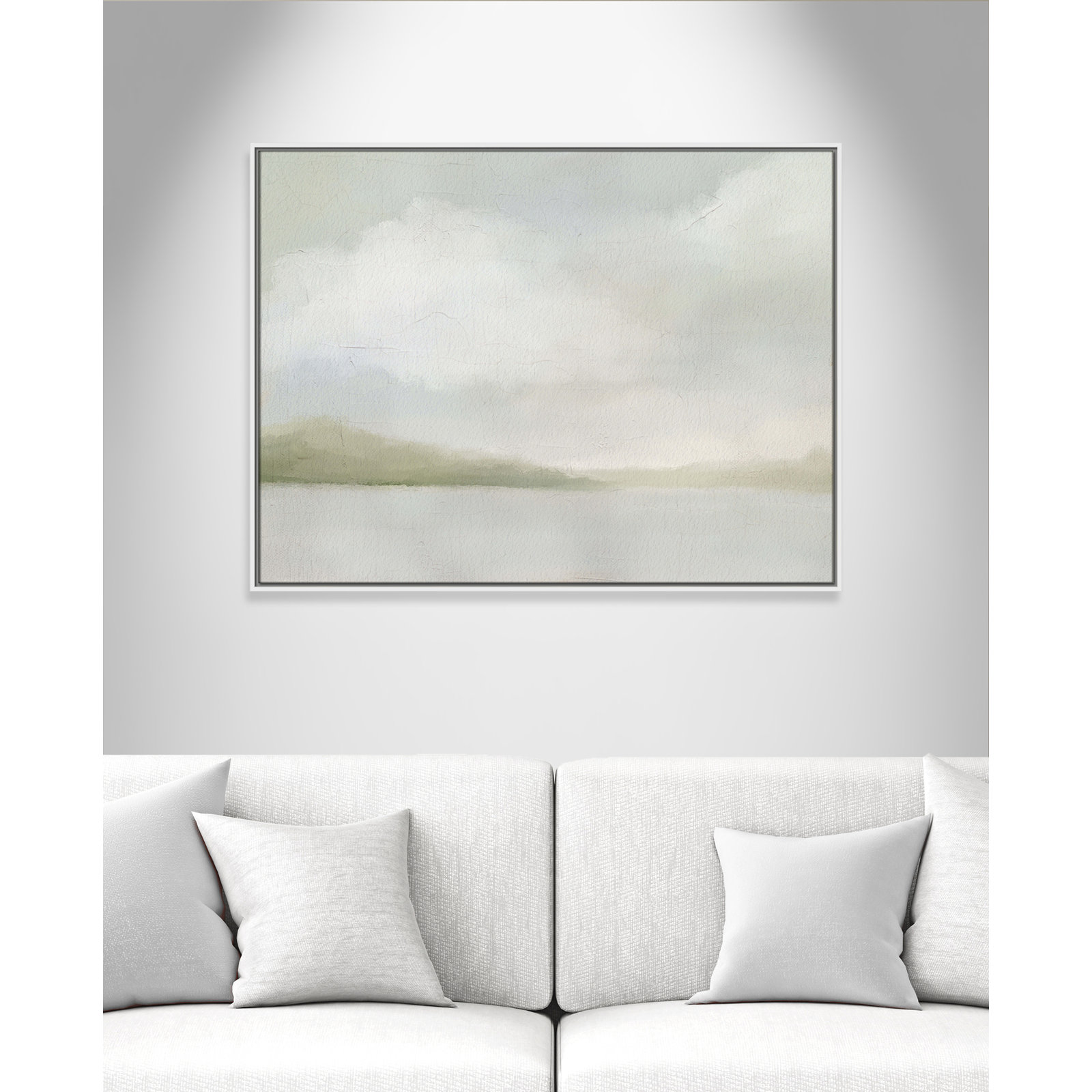 Queensland "A Tranquil Morning" Print, 31.5" H x 41.5" W, White