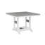 Berlin Gardens Garden Classic Regular Top With White Base Square Bar Table-1058201083-1058201053