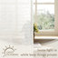 Rideaux semi-transparents texturés en lin mélangé froissé de style campagne neutre pour salon / chambre à coucher Darpes-1110449500-1110449501