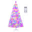 Arbre de Noël blanc illuminé-658363393