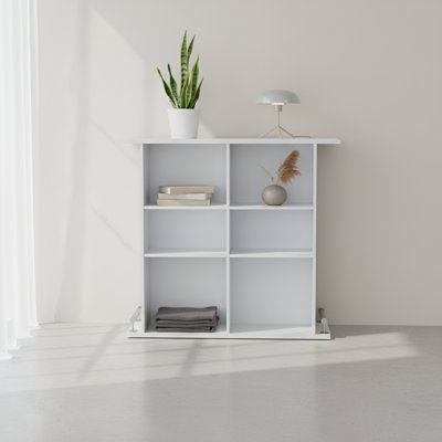 White High Gloss Finish Bar Table | Gift Idea