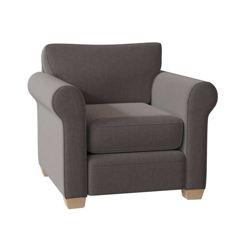 Fauteuil Quaker, Espresso, Brouillard Entice