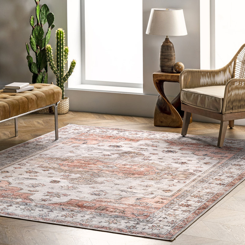 Southwestern Area Rug, Round 183cm