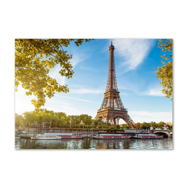 Eiffel Tower Paris - Wrapped Canvas Print