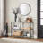 Odine Glass Top Console Table-1385902412-1464727052