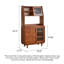 Armoire de rangement en buis de style médiéval
