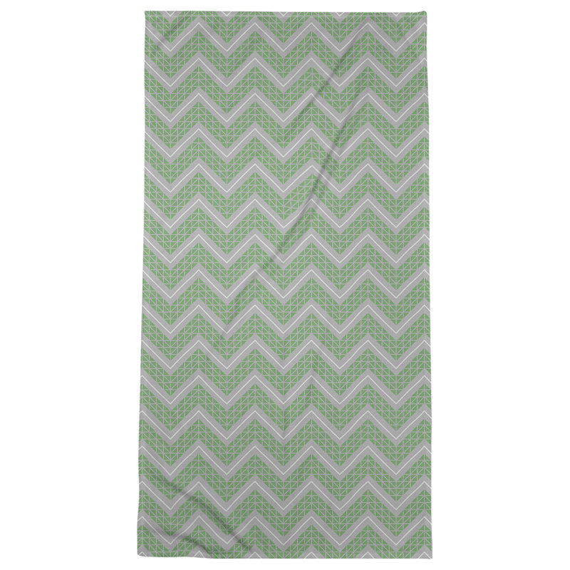 Serviette de plage Stephenie, Vert/gris