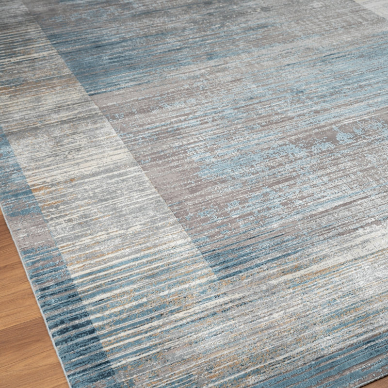 Echo Abstract Area Rug, Rectangle 7'9" x 9'9"