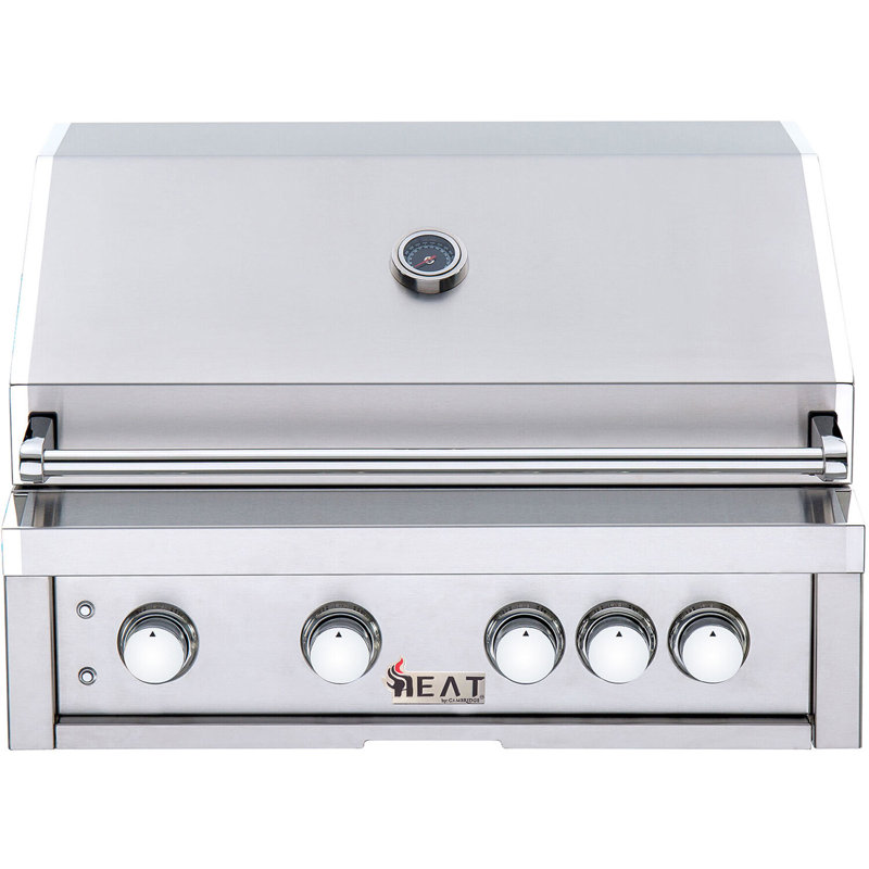 Heat By Cambridge 4 - Burner Built-In Gas Grill, Natural Gas