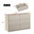 6-Drawer Storage Cabinet with Rounded Corners, Multi-Functional Sideboard Console Table-922817429