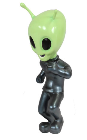Jahdae Dancing Alien Life Size Statue