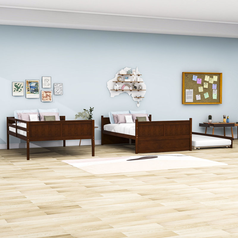 Lit pour enfant Cantero, Noyer
