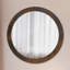 Huldar Glass Flat Wall Mirror