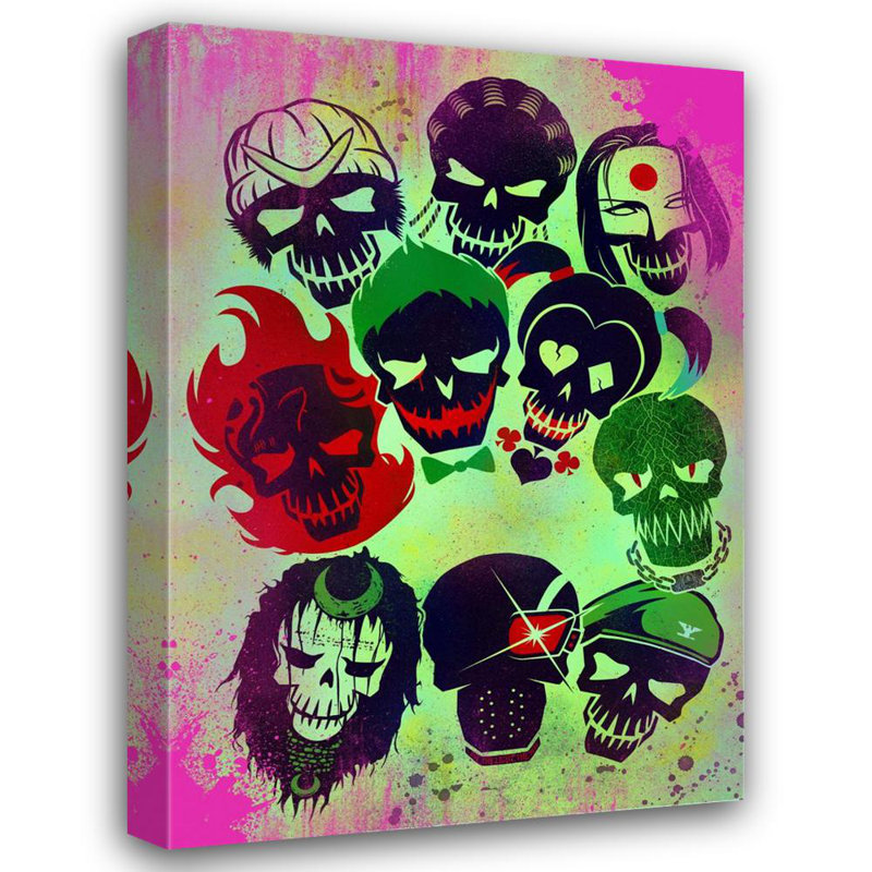 Suicide Squad, 24" H x 17" W