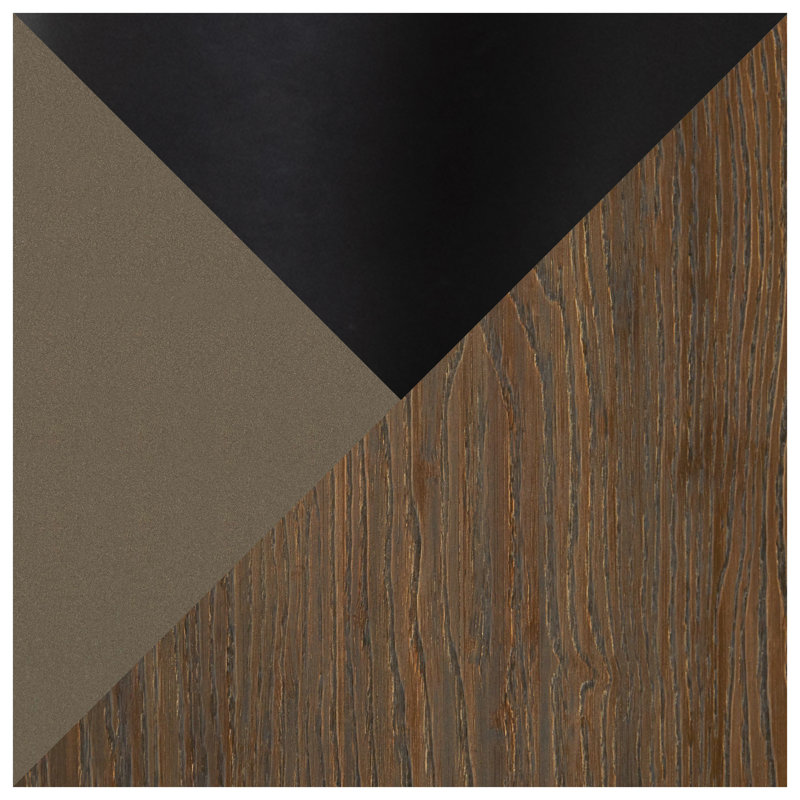 Tabouret de bar empilable de 76 cm (30 po) en métal noir avec siège en bambou grainé couleur espresso - Paquet de 2