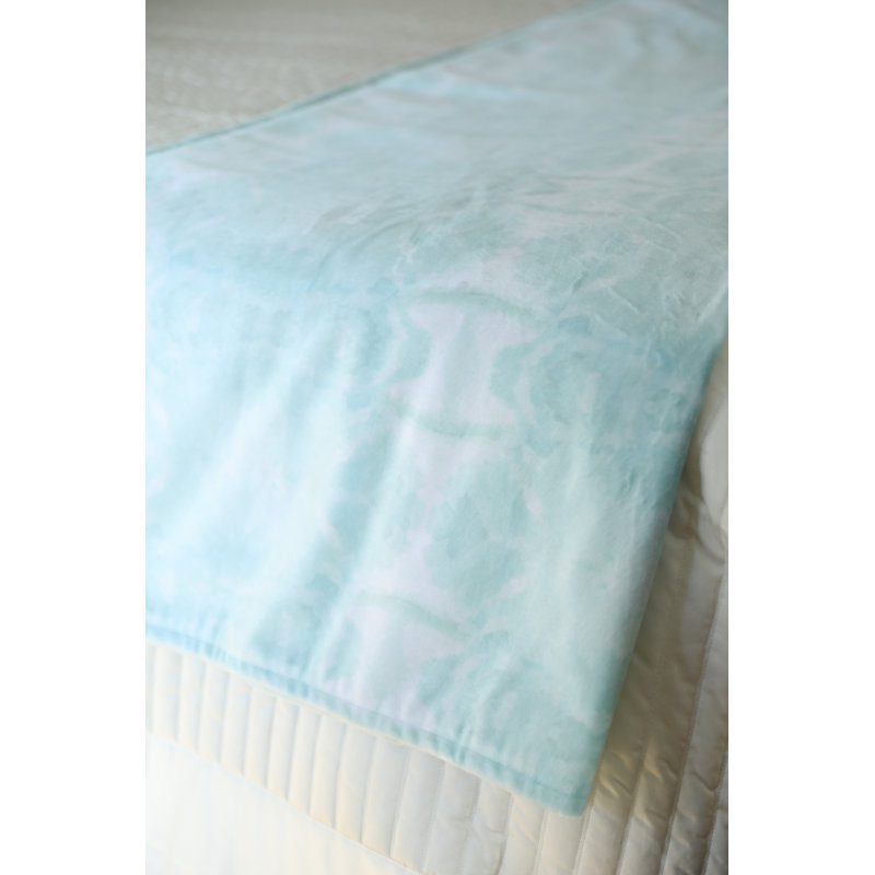 Trees Luxury Throw, Spa Blue