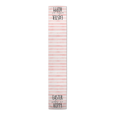 Kidder Easter Makes Me Hoppy Table Runner
