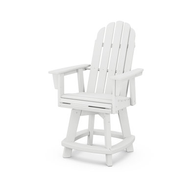 POLYWOOD® Vineyard Swivel Patio Bar Stool