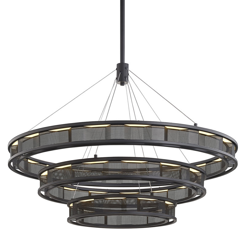 Lustre à plusieurs niveaux avec del 3 lumières del Fuze