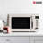 Haden Cotswold Retro 0.7 Cu Ft Microwave Oven with Dorset 1.7L Electric Kettle