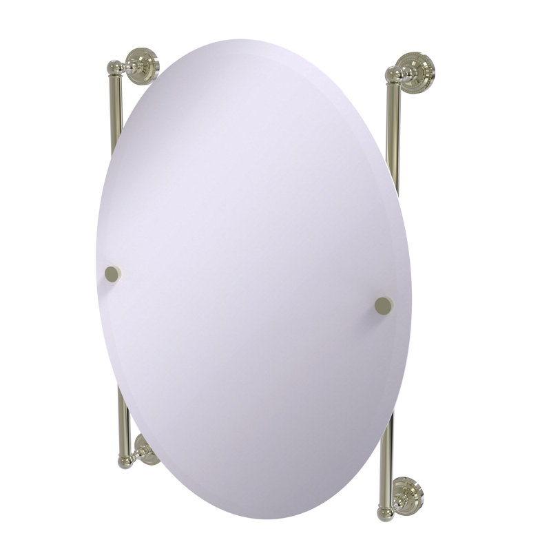 Marchmont Wall Mirror, Polished Nickel