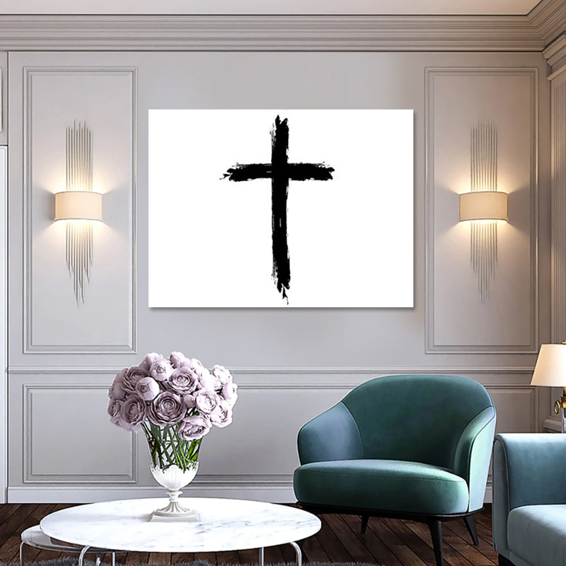 Faith - impression sans cadre, H 46 po x l 46 po, Métal
