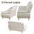 Faux Leather Loveseat Sofa-2074119425